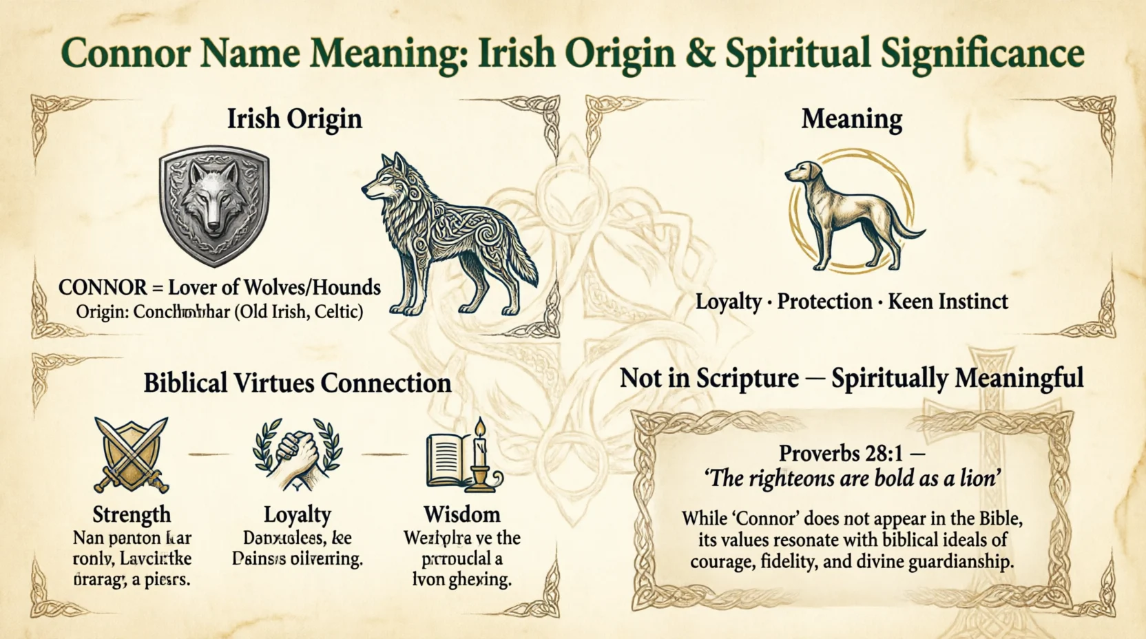 Connor Name Meaning Bible 2026
