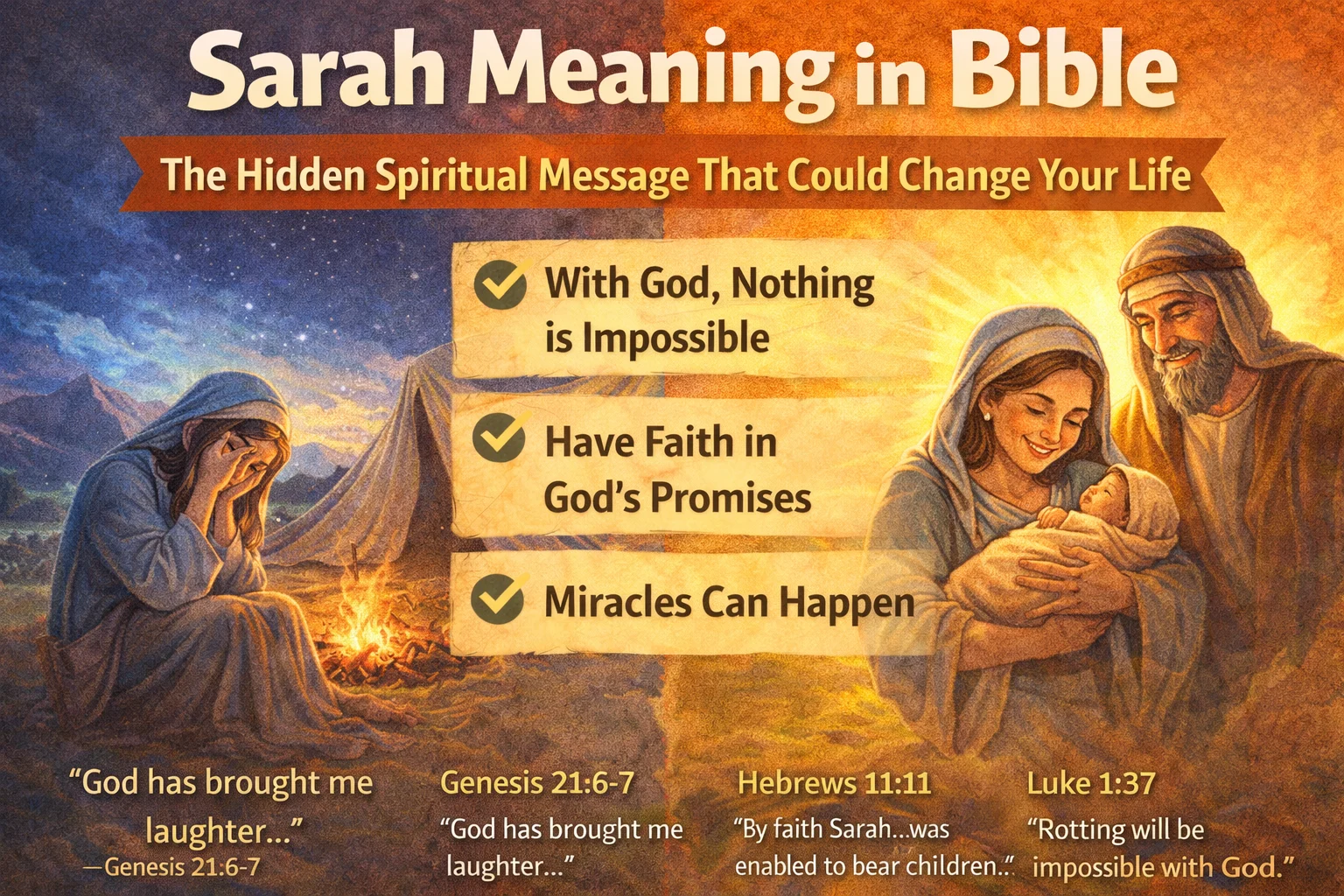 Sarah Meaning in Bible 2026