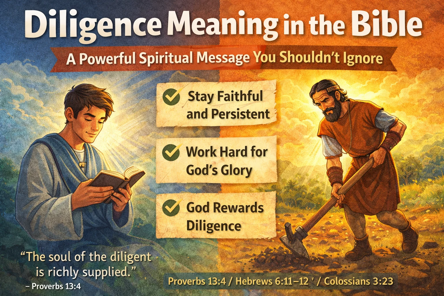 Diligence Meaning in the Bible 2026