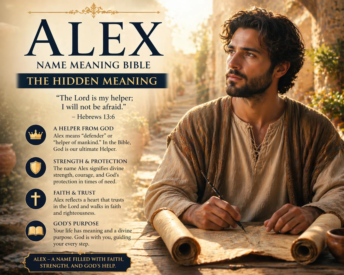 Alex Name Meaning Bible 2026