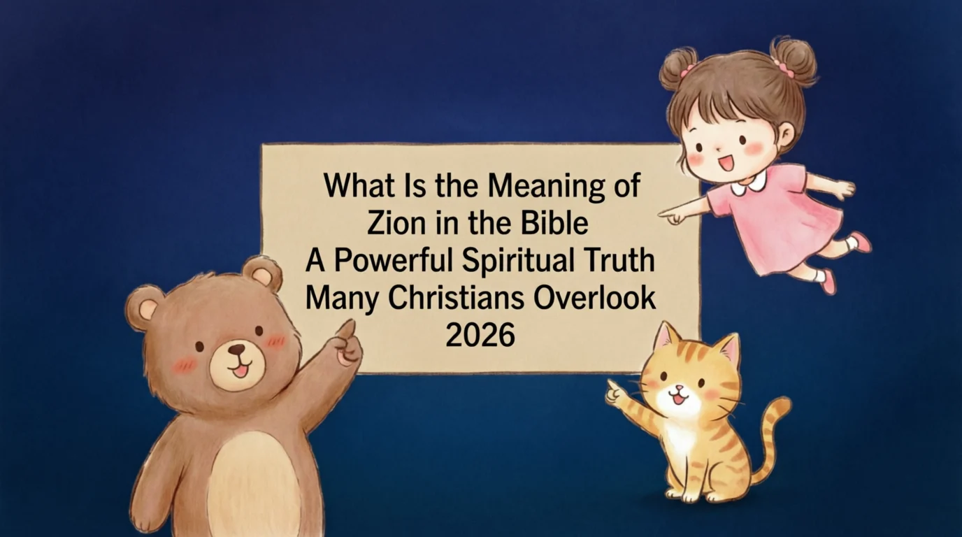 What Is the Meaning of Zion in the Bible A Powerful Spiritual Truth Many Christians Overlook 2026