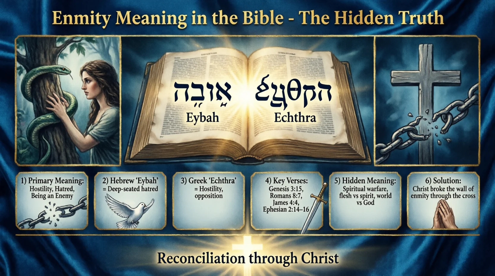 🧲 Enmity Meaning in Bible The Hidden Spiritual Message Behind Conflict You Must Not Ignore 2026