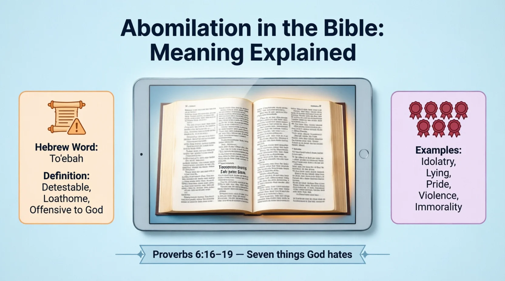 ⚠️ Abomination Meaning in the Bible The Shocking Truth Behind This Powerful Word Dreams 2026