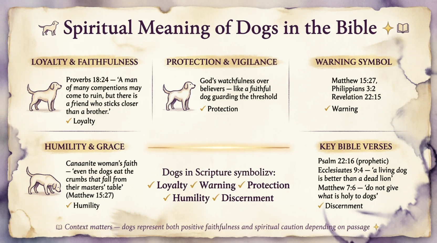 Spiritual Meaning of Dogs in the Bible 2026