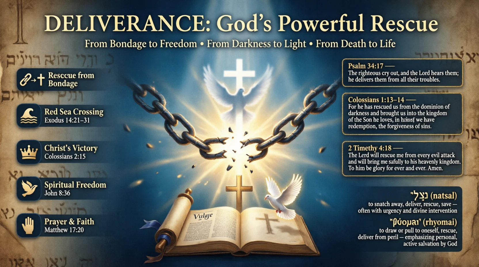 Deliverance Meaning in the Bible 2026