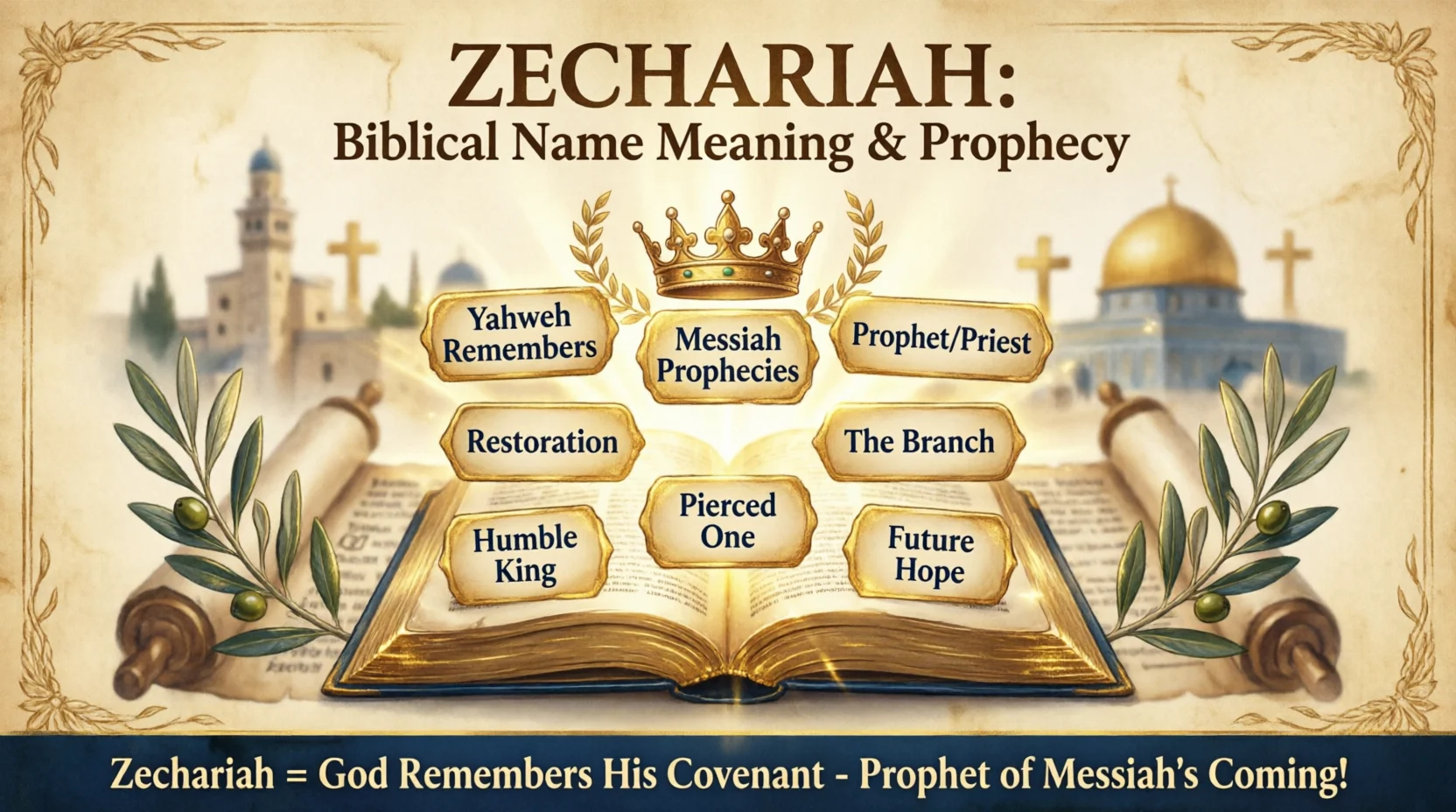 Zechariah Meaning in Bible The Powerful Spiritual Message Behind This Biblical Name 2026