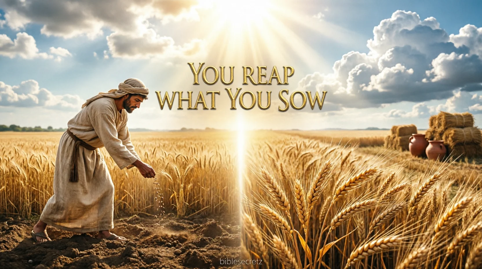 You Reap What You Sow Meaning in the Bible 2026